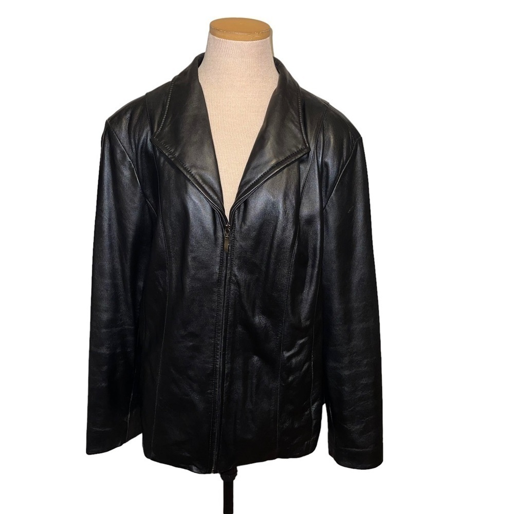 Worthington Woman 100% Leather Jacket Size XL